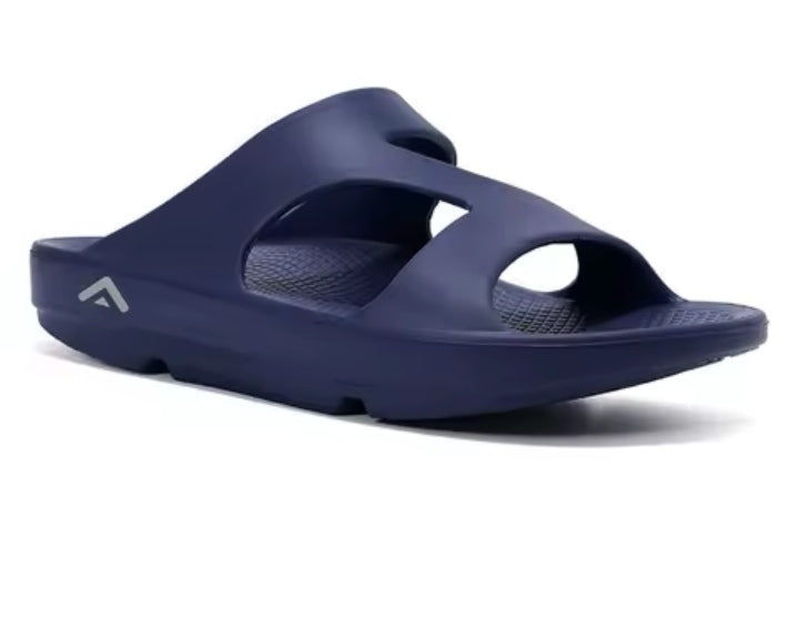 Orthopedic recovery sandals and slides
